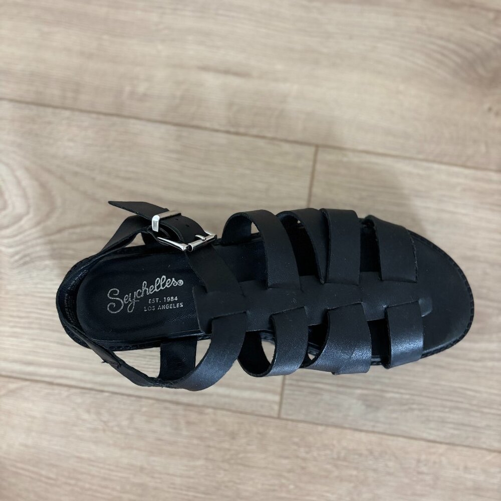 Seychelles Leather Platform Fisherman Sandals